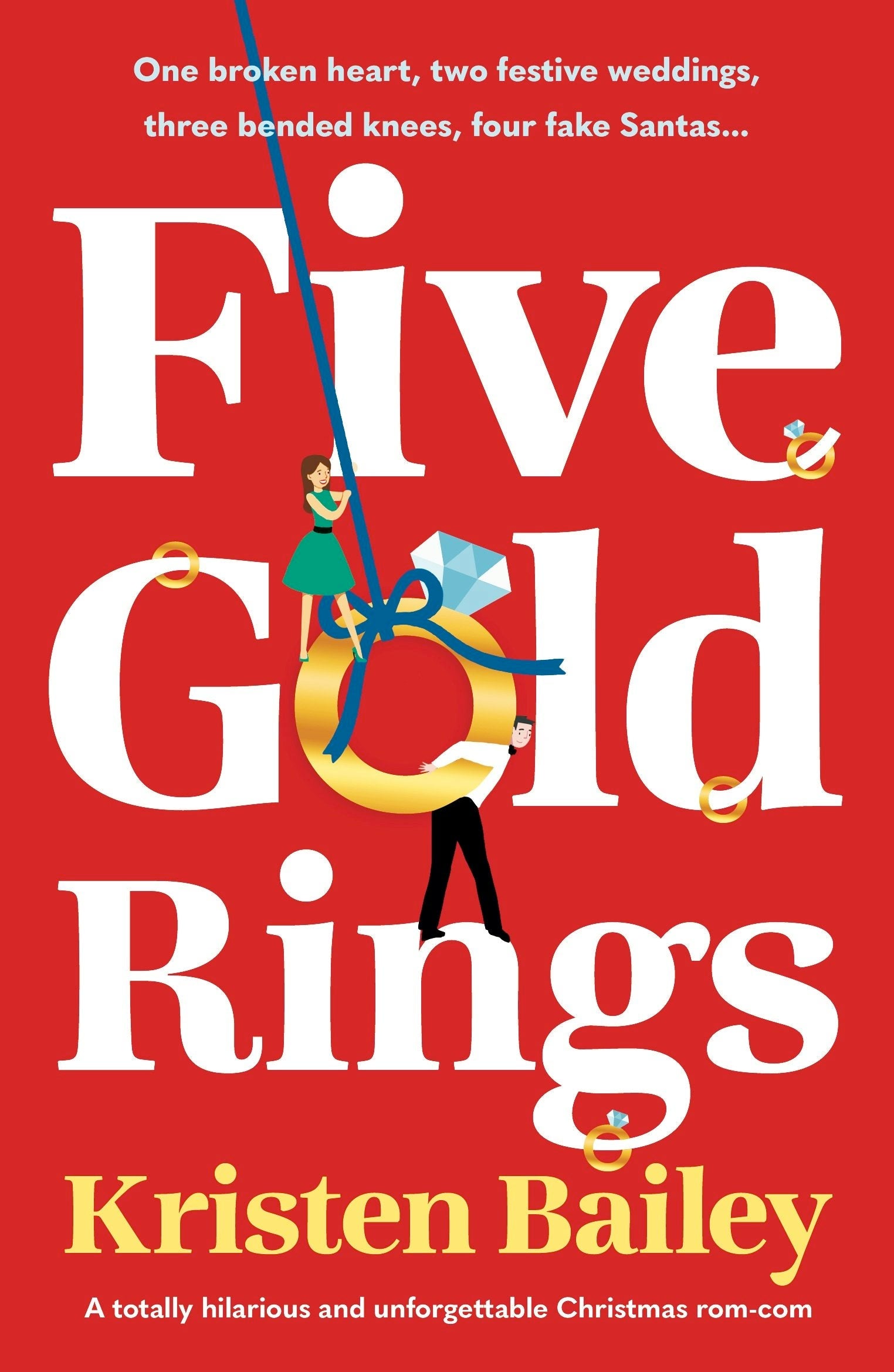 Book cover image for Five Gold Rings ISBN: 9781805084143